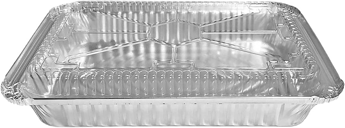PTG 4 lb. Oblong Entrée Take-Out Foil Pan w/Dome Lid Combo 250/CS