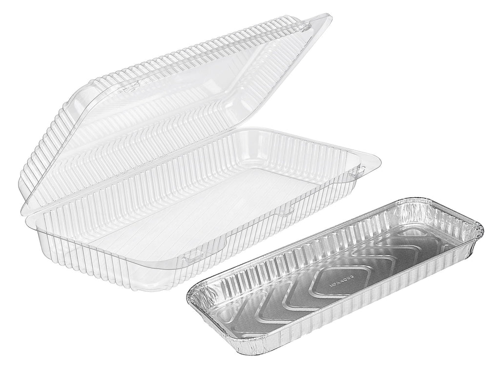 24 oz. Round Microwaveable Deli Container Combo Pack (Clear) 240/CS –