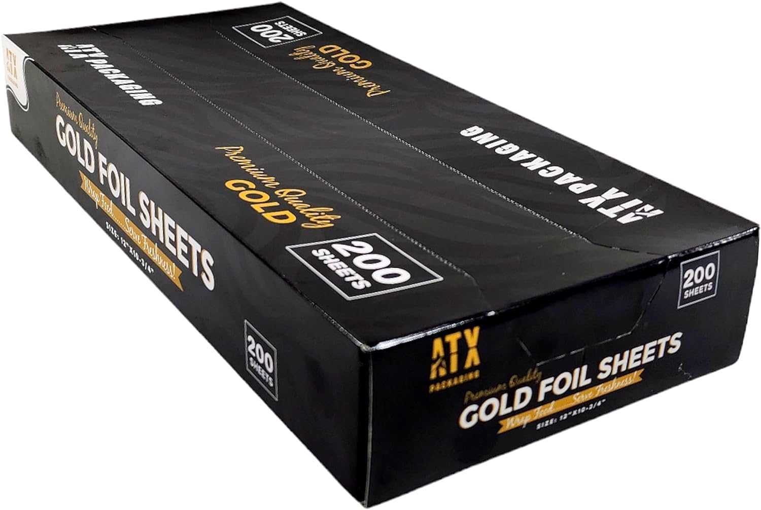 ATX 12" x 10.75" Gold Pop-Up Foil Sheets 12 x 200/CS