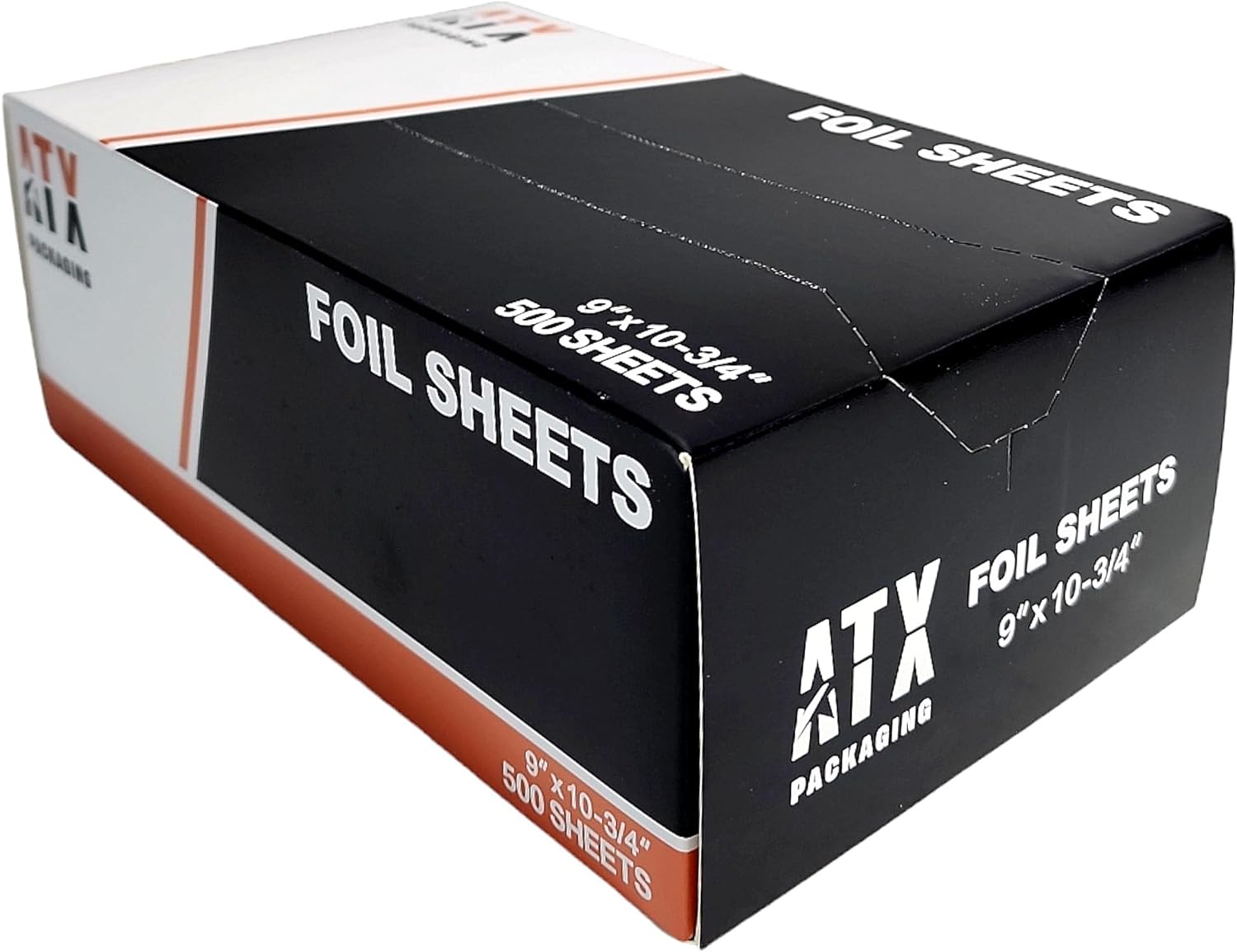 Berkley Square Pop-Up Aluminum Foil, 9 x 10, 500 Sheets/Pack, 6 Packs/Carton