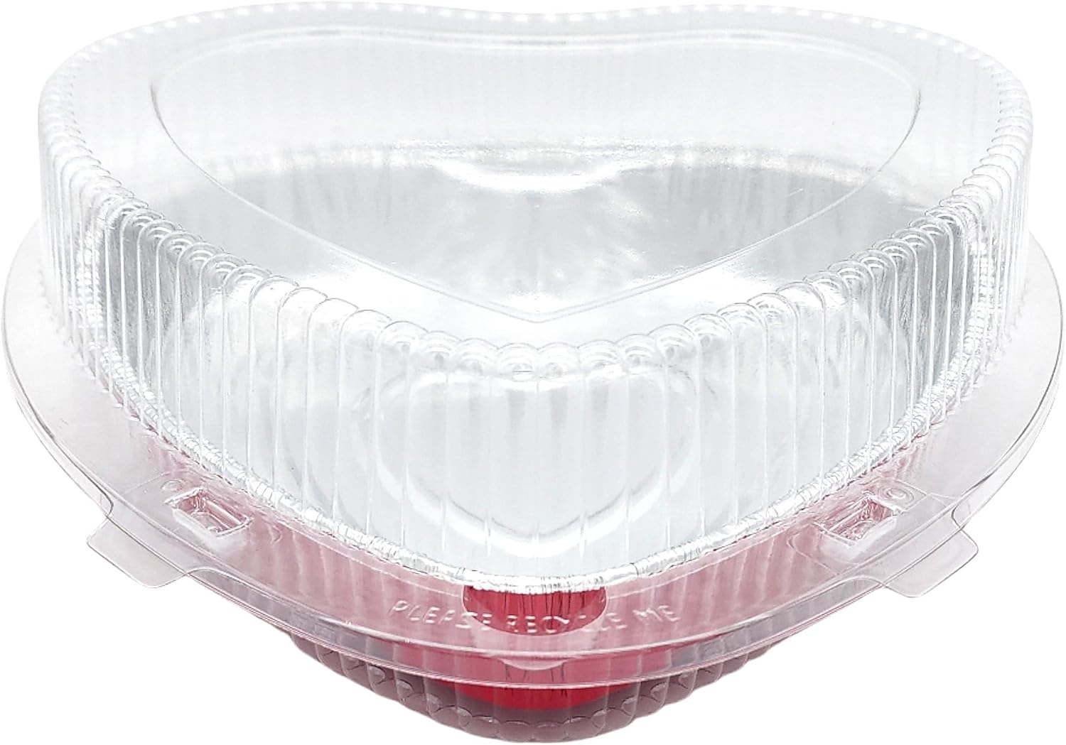 Foil Dome Shaped Baking Pan Handi-Foil Red Aluminum Foil Heart