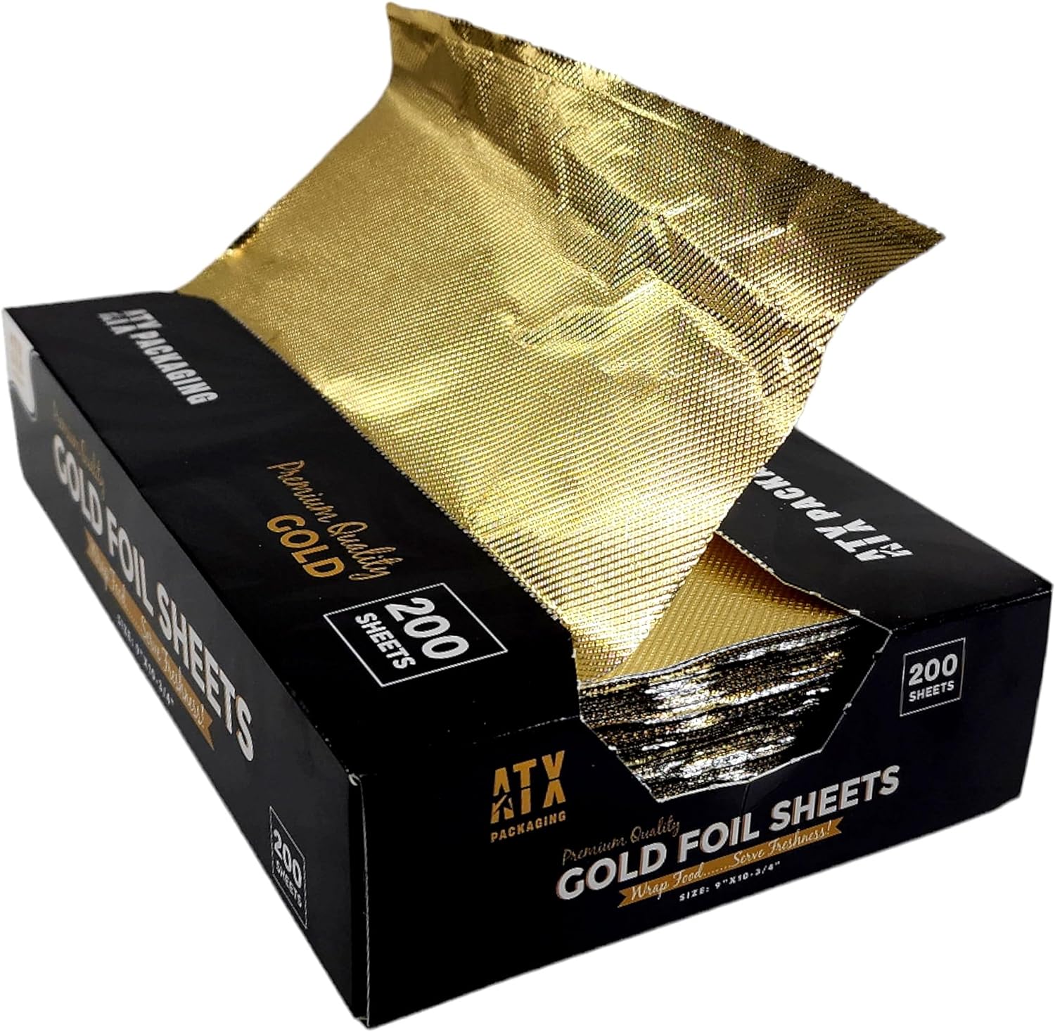 ATX Foil 9" x 10.75" GOLD Pop-Up Foil 200 Sheets/PK