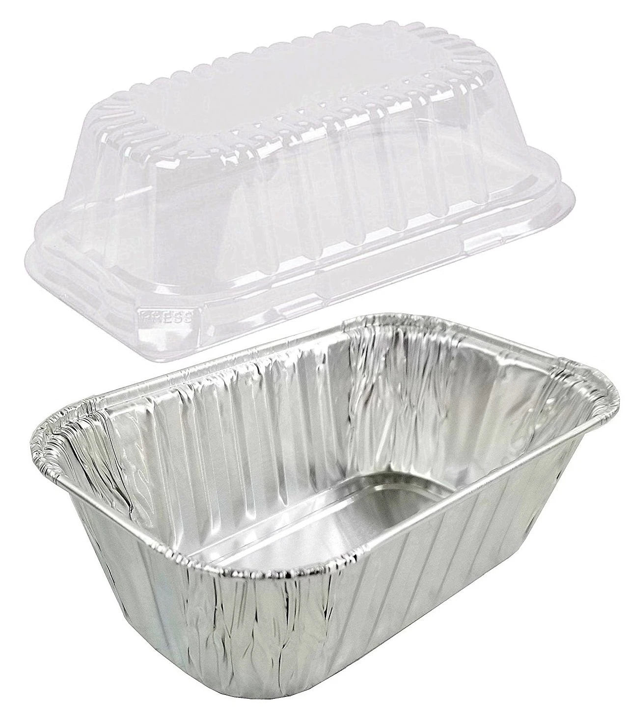 Aluminum Pans With Lids Mini Loaf Pans Disposable Durable Aluminum