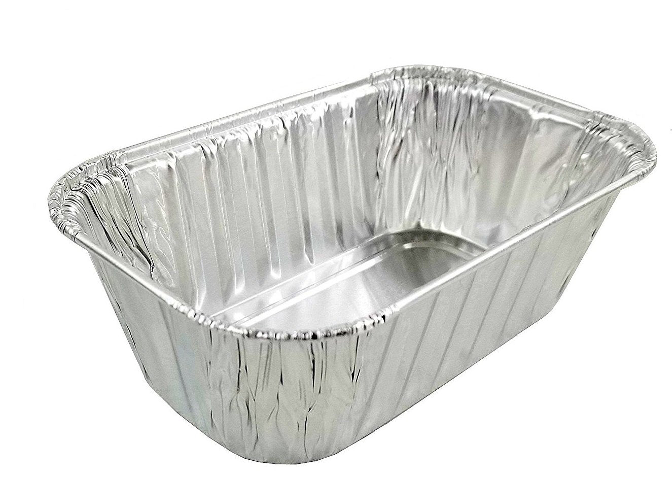 Durable 1 lb. Aluminum Foil Mini-Loaf Pan w/Dome Lid –