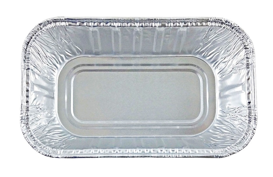 Pactogo 1 lb. Red Aluminum Foil Holiday Mini-Loaf Snowflake Pan With Clear  Low Dome Lid 50/PK