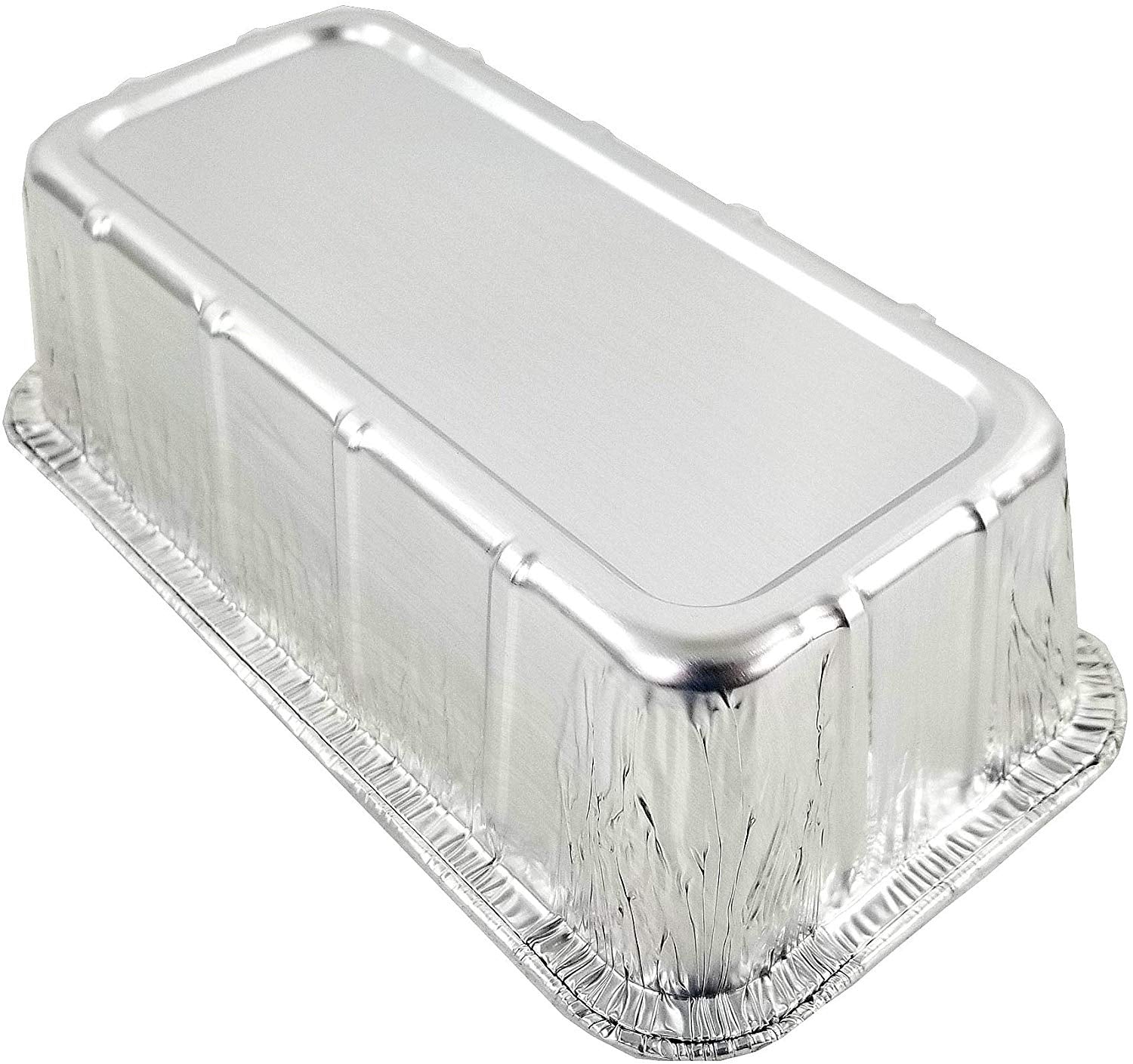 Choice 2 lb. Aluminum Foil Loaf Pan - 500/Case