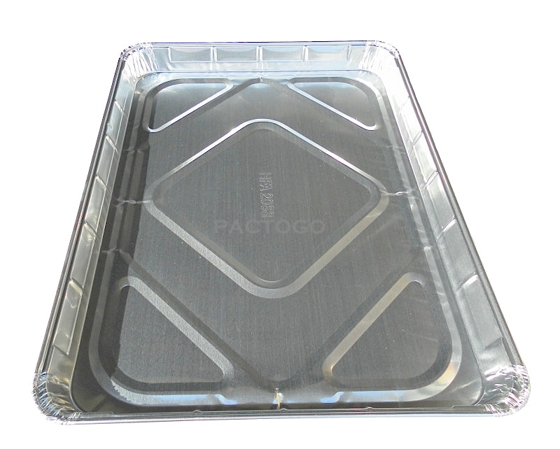 Handi-Foil 1/2 Size Sheet Cake Foil Pan w/High Dome Lid 50/PK –