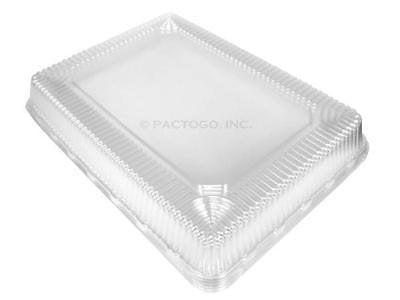 Handi-Foil 1/2 Size Sheet Cake Foil Pan w/High Dome Lid 50/PK