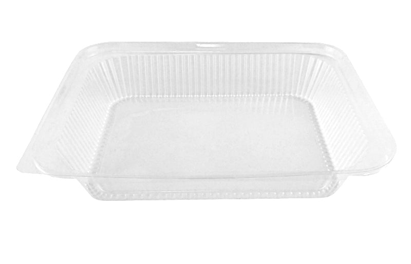 Disposable Aluminum Half Sheet Cake Pan w/ Clear dome lid #7300P