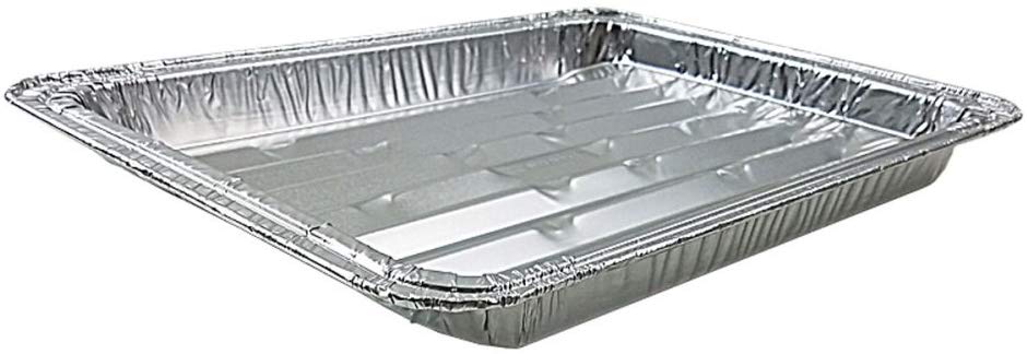 Rhino Aluminum Heavy Duty Aluminum Foil Pans Disposable | Half Size Deep  Baking Pans | Superior and Premium Quality | Meant for Baking, Grilling