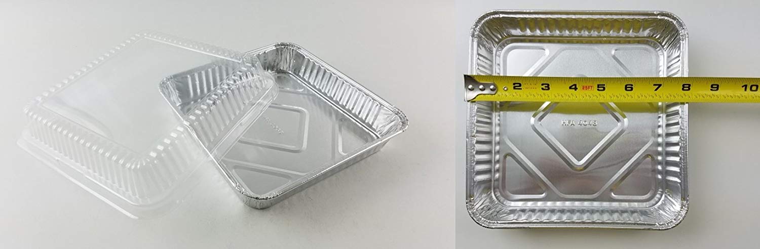 5 Disposable Foil Tart Pan w/ Lid