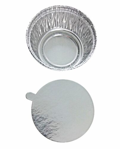 Handi Foil Aluminum Baking Cups, 4 oz, 3 3/8 Dia x 1 9/16H