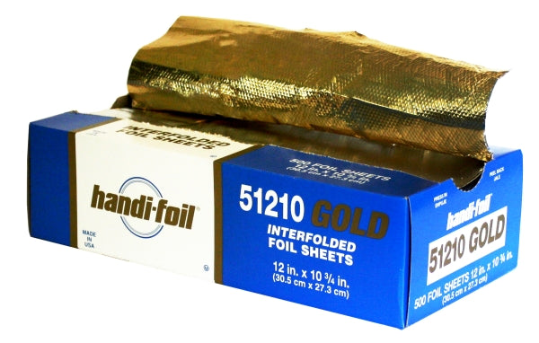 HFA 12"x10.75" Gold Pop-Up Foil Sheets
