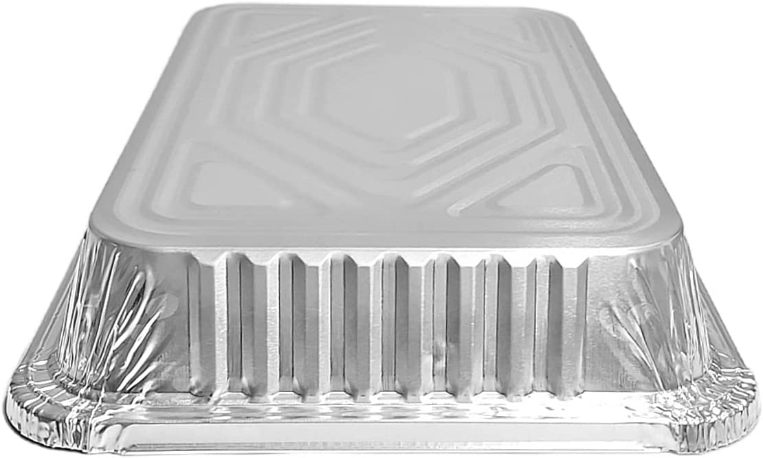 PTG 4 lb. Oblong Entrée Take-Out Foil Pan w/Dome Lid Combo 250/CS