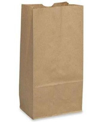 8 lb. Brown Paper Bag 500/CS
