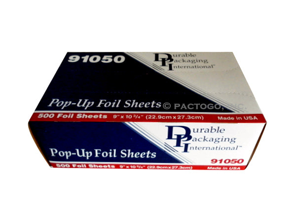 Durable 9" x 10.75" Pop-Up Foil Sheets