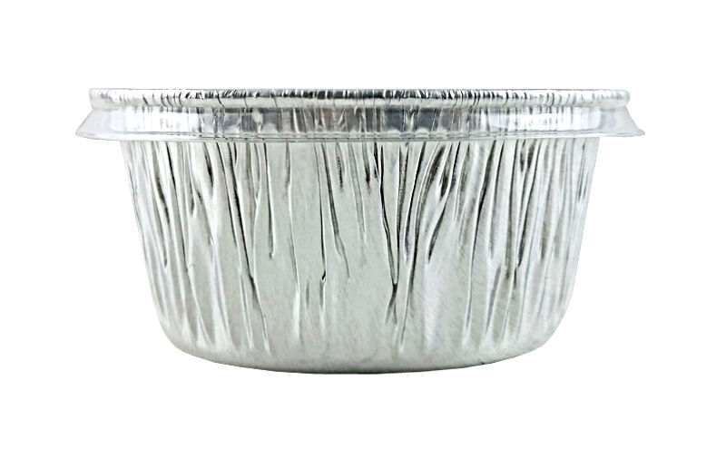 Foil Cupcake Liners, Silver Metallic Baking Cups, 100 Count Foil