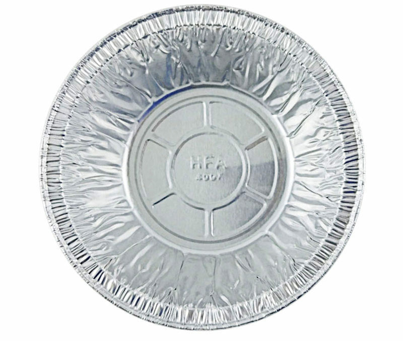 Handi-Foil 5 3/4" Aluminum Foil Pot Pie Pan With Clear Dome Lid 125/PK