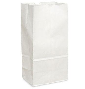 2 LB White Paper Bag