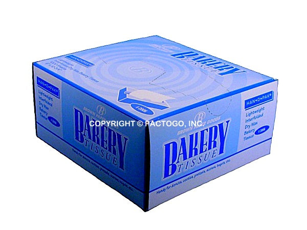 Durable Packaging 6"x10.75" Bakery Tissue 10x1000/CS