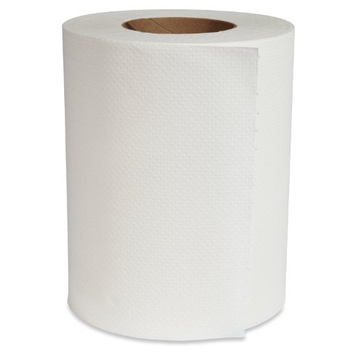 8" x 350' White Paper Towel Roll