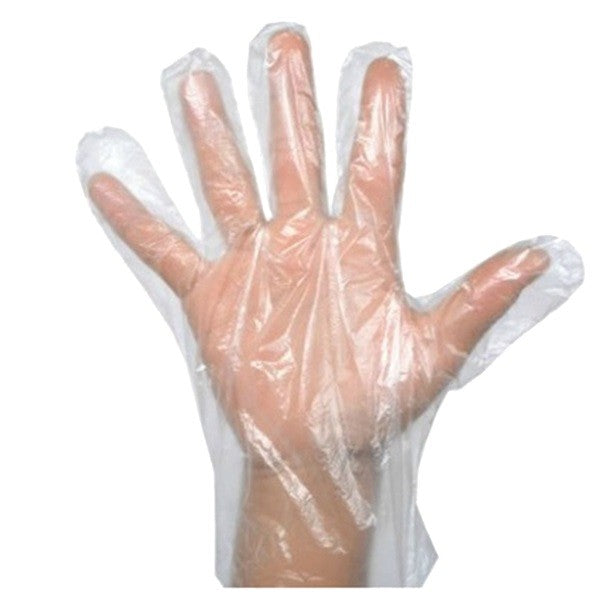 Clear Poly Gloves (Medium) 500/PK
