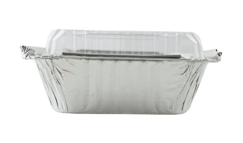 Handi-Foil 13 x 9 Oblong Foil Cake Pan w/Dome Lid 25/PK