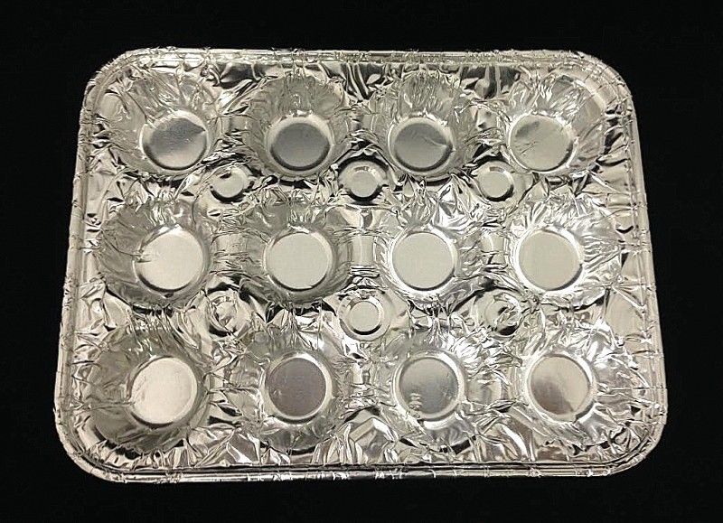 Handi-Foil 12-Cavity Foil Mini-Muffin Pan 50/PK
