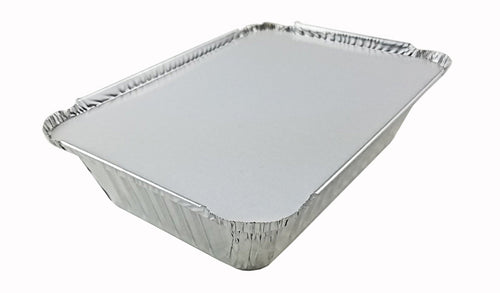 handi-foil-2-1-4-oblong-foil-take-out-pan-w-board-lid  1 2 3