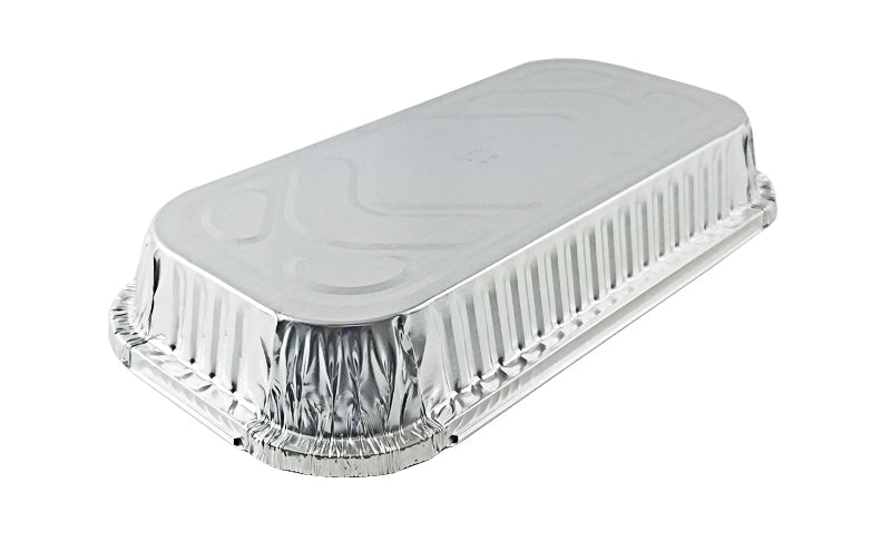Handi-Foil 3-Compartment Oblong Foil Pan w/Board Lid Combo Pack 250/CS