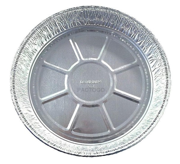 Handi-Foil Square Disposable Aluminum Foil Cake Pan w/Clear Dome Lid - REF  # 308-WDL (Pack of 50 Sets)