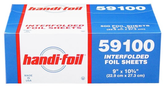Handi-Foil 9" x 10.75" Foil Pop-Up Sheets