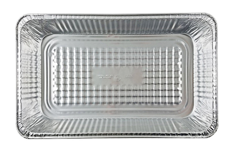 Choice 1/2 Size Heavy-Duty Foil Steam Table Pan Medium 2 3/16 Depth with  Lid - 20/Pack