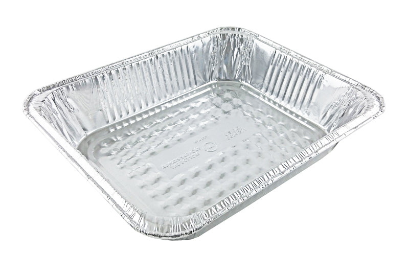 Aluminum Pans Disposable Foil Pans Half Size Steam Table Deep Aluminum  Trays - Tin Foil Disposable Pans Great for Cooking, Heating, Storing,  Prepping