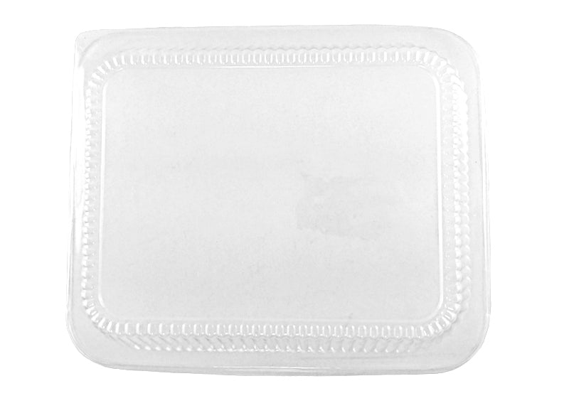 Disposable Aluminum Half Sheet Cake Pan w/ Clear dome lid #7300P