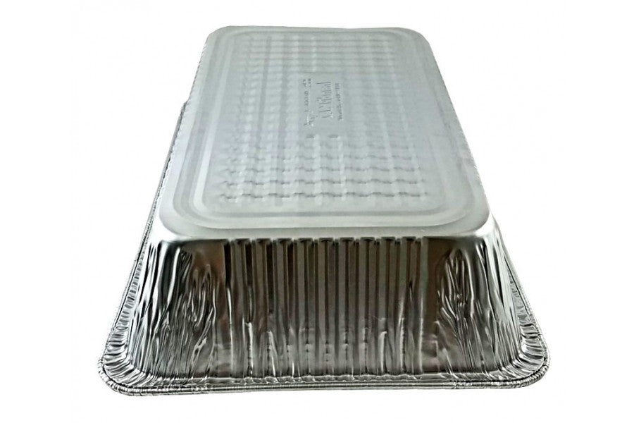 3 x VERY LARGE EXTRA DEEP DISPOSABLE ALUMINIUM FOIL ROASTING DISH CATERING  TRAY