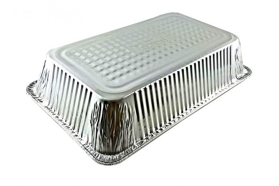 Handi-Foil Quarter-Size Deep TRUFIT™ Steam Table Aluminum Foil Pan w/L –