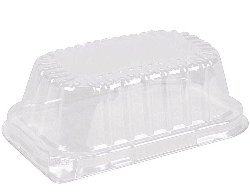 Durable Clear High Dome Lid For 1 lb. Foil Loaf Pan 500/CS