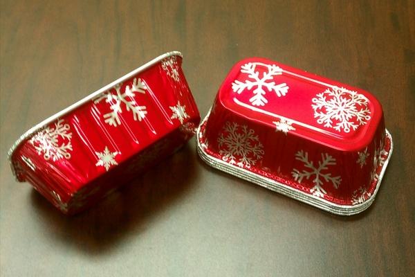 Christmas mini loaf pans sales