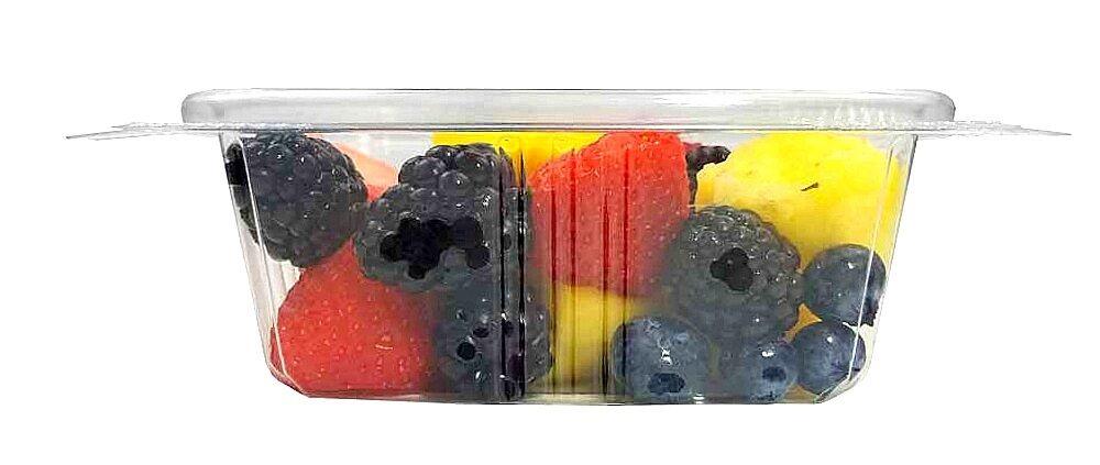 12 oz. Clear Hinged Deli Fruit Container 50/PK